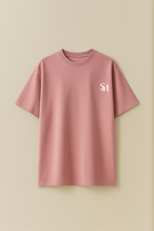 SENTIMENT OVERSIZE ONION PINK T-SHIRT